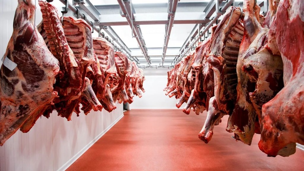 La importación de carne desde Brasil es la más alta desde 1997