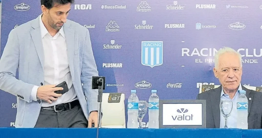 ¿Palo para Milito? El agradecimiento de Víctor Blanco al plantel y al cuerpo técnico de Racing